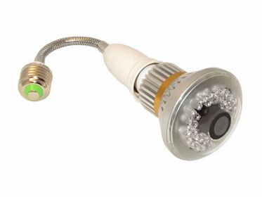 CCTV Security Bulb IR Nightvision DVR Camera for Theft Surveillance