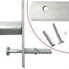 vidaXL Adjustable Security Grille for Windows with 3 Crossbars 39.4"-59.1"