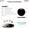Wireless Fast Charger Pad Glass Top Qi 15W Boost charge for iPhone Samsung Slim Wire Less Charging USB-C 2020 5 Core CDKW01 B