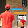360Â° Light Bulb WiFi Camera Wireless Home Security Cam Waterproof IR Night Smart