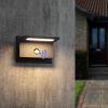 inowel Outdoor Motion Sensor Porch Light Outdoor Wall Light Fixture Modern LED Exterior Wall Sconce for Front Door Garage Patio Garden 17311