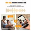 360Â° Light Bulb WiFi Camera Wireless Home Security Cam Waterproof IR Night Smart