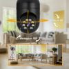 360Â° Light Bulb WiFi Camera Wireless Home Security Cam Waterproof IR Night Smart